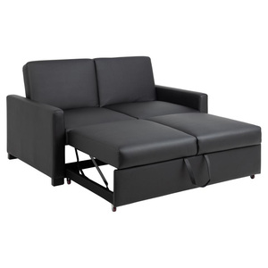 Sofá Cama Retráctil Compacto de Doble Uso, Moderno, Tapizado en Cuero PU, de 2 Plazas, para Balcón, Villa, <span class=keywords><strong>Casa</strong></span> de Alquiler, Oficina, Habitación Pequeña - Product Image 4