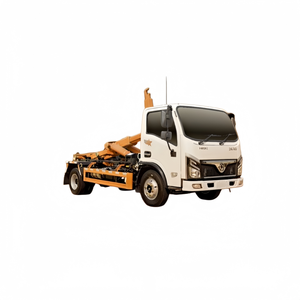 Camión de Basura con Brazo <span class=keywords><strong>Gancho</strong></span>, Hidráulico, Autocargable, Contenedor Desmontable, para Recolección de Residuos, Saneamiento Municipal y Construcción - Product Image 6