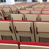 Tables et chaises pliantes modernes pour auditorium et salle de conférence, sièges de cinéma avec canapés, chaise d'auditorium