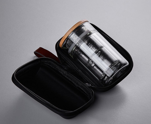 Théière Gongfu en <span class=keywords><strong>verre</strong></span> borosilicaté au design moderne de 17oz tasse <span class=keywords><strong>à</strong></span> <span class=keywords><strong>thé</strong></span> brevetée <span class=keywords><strong>avec</strong></span> <span class=keywords><strong>filtre</strong></span> - Product Image 5