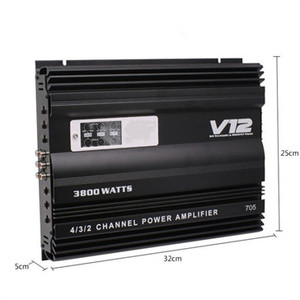 Amplificateurs de puissance pour voiture <span class=keywords><strong>Soway</strong></span> OP-T Yh705, amplificateur de casque professionnel OEM, 4 canaux, amplificateur audio stéréo en métal pour voiture - Product Image 6