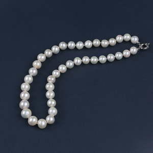 Zhuji Nouveau Design 11-13mm Blanc Edison Forme Collier de Perles pour Porter - Product Image 2