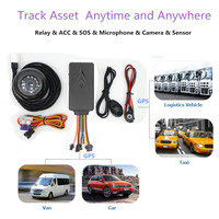 Traceur GPS pour la logistique, réseau 4G avec géolocalisation et alarme de mouvement, prise en charge des demandes SMS et de capture de photos, large plage de tension 9-90V