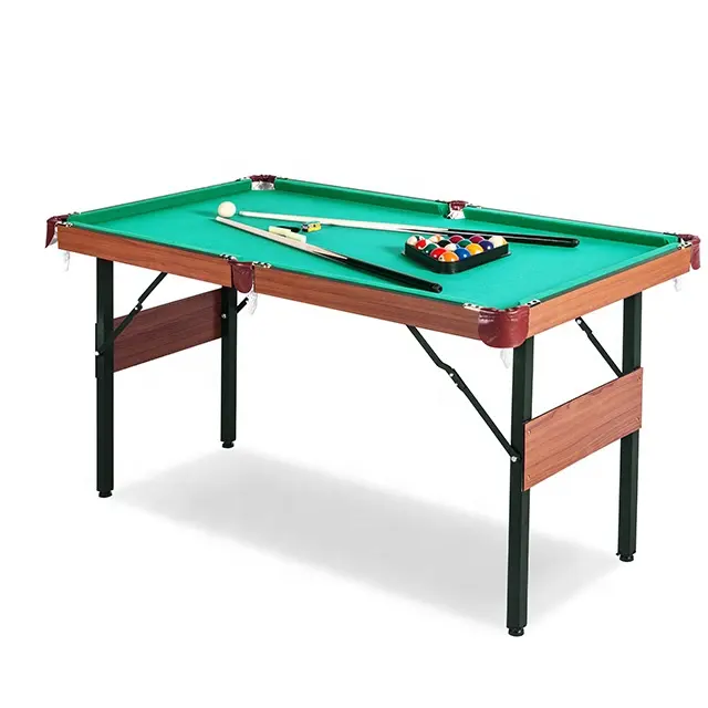 4-Voet Opvouwbare Biljart/Pooltafel Met Gratis Accessoire Voor Indoor Games