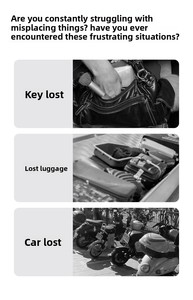 Nuevo 2026 Smart Tag Find My Tag Localizador GPS MFi para equipaje, mascotas, llaves, billeteras, bicicletas, tarjetas y bolsos, compatible con <span class=keywords><strong>Apple</strong></span> - Product Image 4