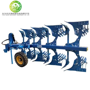Hydraulic Flip Plow Large Grid Mirror Deep Tillage Reverse Single and Double Ploughing Plow Side Shift Tilting Share Plow Strip - Product Image 3