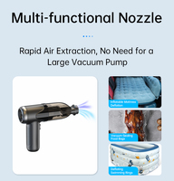 Aspirateur portable pour voiture, souffleur d'air haute puissance, aspiration et soufflage 2-en-1, pour la maison et le bureau, mini aspirateur sans fil portatif