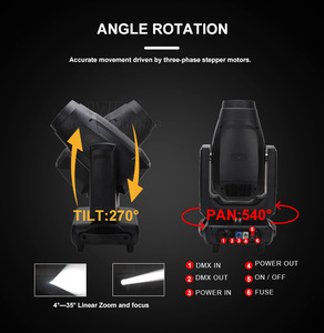 Sự Kiện Lớn Siêu Chùm Tại Chỗ Rửa 3in1 360W Cmy + Cto LED Di Chuyển Đầu Ánh Sáng Đôi Lăng Trụ Hiệu ứng Ánh Sáng Cho Trong Nhà Bên Đám Cưới - Product Image 4
