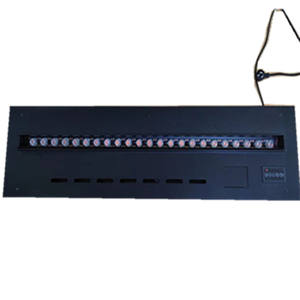 <span class=keywords><strong>Chimenea</strong></span> Eléctrica Moderna de Panel Plano de 1000 mm, Diseño de Vapor de Agua 3D, Inserto de Acero con Control Remoto - Product Image 4