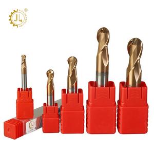 Fresas CNC de punta esférica para madera, 4 mm, 6 mm, 2 filos, de carburo de tungsteno, para trabajar la madera, fresa de extremo esférico 2F de 6 mm para madera - Product Image 1