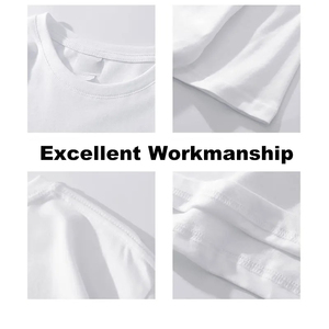 Haute qualité 100% coton personnalisé vierge poids lourd surdimensionné régulier ou épaule goutte impression Logo T-Shirts pour homme et femme - Product Image 6