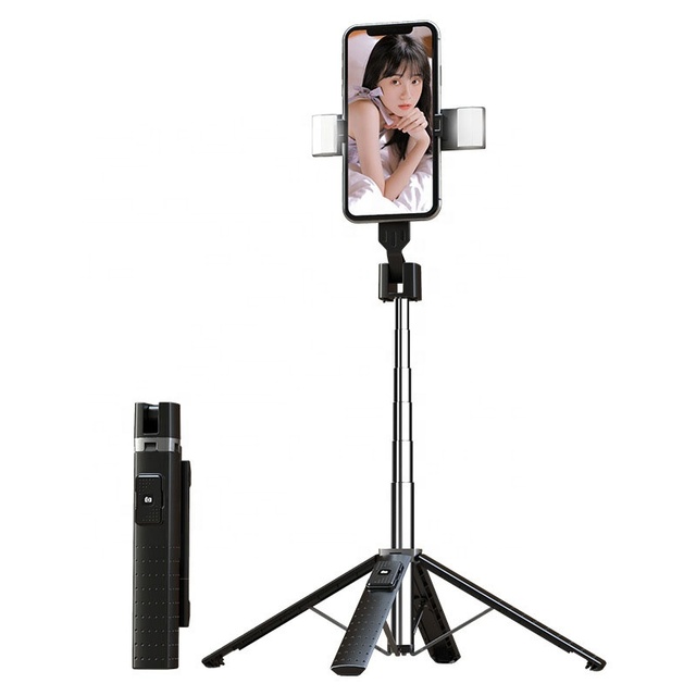 Factory Price Wireless Tripod Foldable 4 Feet Extreme Stable Remote Control 102cm Long Phone Stand Selfie Stick Tripod