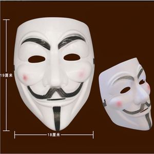Fatto a mano anonimo V per Vendetta mascherata trucco del viso per <span class=keywords><strong>la</strong></span> festa di carnevale - Product Image 3