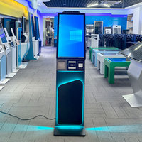 Kiosco de Autoservicio con Pantalla Táctil de 27 Pulgadas, Impresora y QR para Registro Hospitalario