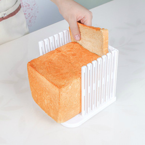 <b>Bread</b> Slicer Plastic Multi Functional Toast Cake <b>Cutter</b> Kitchen Tool For Even Slicing - Product Image 3