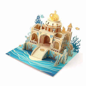 Chizikon Carte de voeux personnalisée 3d Pop-up Célébrez un <span class=keywords><strong>anniversaire</strong></span> avec des boîtes en <span class=keywords><strong>carton</strong></span> et des cartes Cartes de fête des mères - Product Image 4