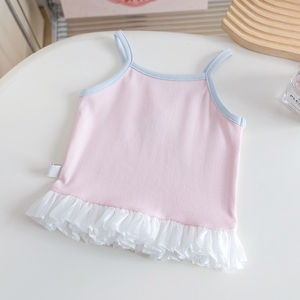 Canotte Estive per Bambine, Top Senza Maniche con Stampe Cartoon, Gilet Principessa in Cotone per Bambini e Neonati - Product Image 4