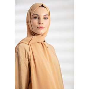 Camel <b>Chiffon</b> <b>Scarf</b> Modest Dress Accessory - Product Image 1