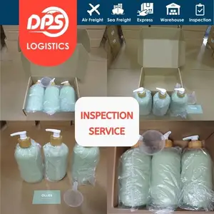 Agent de service Chargement du conteneur Enregistrement de la bouteille en plastique de Shenzhen Inspection de pré-production par un tiers
