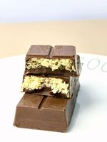Snacks de Style Dubaï en Gros, Chocolats, Bonbons et Biscuits avec Noix en Morceaux et Barres, Motif Haricot, Vente Chaude