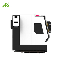 Tour CNC horizontal robuste avec enceinte entièrement fermée, machine de tournage de précision à grande vitesse pour métaux