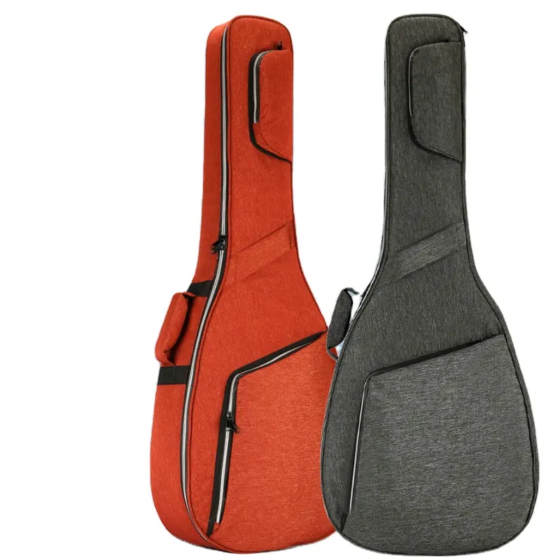 I clienti contano molto di alta qualità borsa per chitarra addensata borsa per basso elettrico per chitarra elettrica borsa per musica folk personalizzata