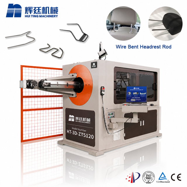 12mm 5-Axis Automatic 3D CNC Wire Bending Machine for Auto Industry High Precision Energy Saving Steel Processing