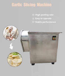 Máy thái gừng tươi có độ dày có thể điều chỉnh, dao quay dùng trong nhà máy để cắt lát tỏi - Product Image 3