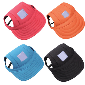 Gorra de béisbol para mascotas, <span class=keywords><strong>gorro</strong></span> deportivo a la moda de color sólido, a prueba de viento, para el Sol, para cachorros y perros grandes, accesorios para exteriores - Product Image 6