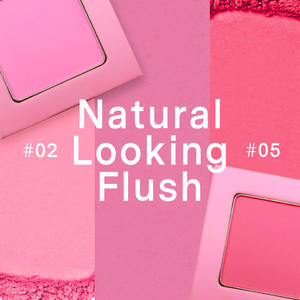 2023 toz allık paleti Pan özel etiket üreticileri pırıltılı mat su geçirmez Vegan organik pembe allık - Product Image 4