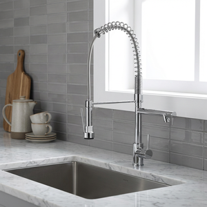 CUPC <span class=keywords><strong>robinet</strong></span> de cuisine en laiton à poignée unique, mitigeur d'eau monté sur le pont, <span class=keywords><strong>robinet</strong></span> de cuisine extractible avec pulvérisateur extractible - Product Image 2