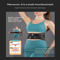 Ceinture de soutien lombaire fine, respirante et ajustable pour le contrôle du ventre, idéale pour la musculation, la course à pied et les squats, toutes saisons
