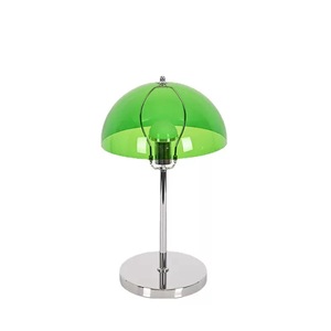 Lámpara de Mesa de Hierro Estilo Mid-Century, 3cct LED, Ecológica, Luz Nocturna Simple, Alimentada por USB para Dormitorios - Product Image 1