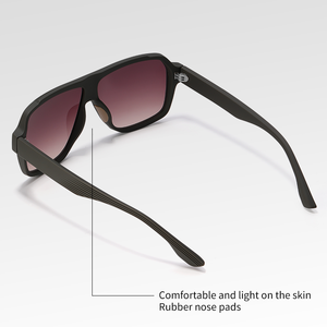 Lunettes de <span class=keywords><strong>soleil</strong></span> sport polarisées multicolores avec monture TR90 surdimensionnée pour hommes et femmes, idéales pour la course, la pêche et le cyclisme en extérieur - Product Image 5