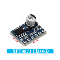 Amplificateur 5128 classe AB classe D amplificateur numérique Module amplificateur audio mono 5W
