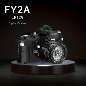 Kit di Blocchi da Costruzione Fotocamera Digitale Retrò per Bambini e Adulti con Design Modello Giocattolo Educativo STEM per Costruzione Creativa 627 Pezzi - Product Image 2