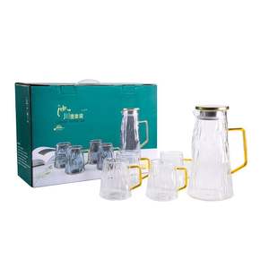 Offre Spéciale – Bouilloire et Théière en Verre Borosilicate Grande Capacité Écologique Moderne Glacier - Product Image 1