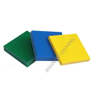 Solid Plastic Block Polyethylene Panels Corrosion And Uv Resistant Hdpe Sheets