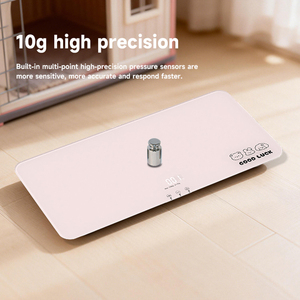 Bilancia Digitale LED in Vetro Temperato ad Alta Precisione per Uso Domestico, per Cani fino a 100kg, Neonati e Animali Domestici - Product Image 2