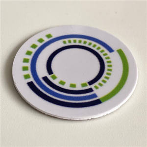 Étiquette NFC 213 215 216 424 Type 2 DNA, URL encodée, 25 mm, anti-métal, PVC, puce NFC, carte avec logo imprimé - Product Image 6
