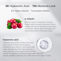 2% Alpha Arbutine + HA sérum blanchissant correcteur de taches Anti-rides et Anti-âge Arbutine sérum de soin de la peau