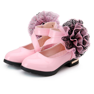 Nueva versión coreana, zapatos de vestir de rendimiento negros para niñas, suelas blandas de primavera y otoño para niños, estilo princesa - Product Image 3