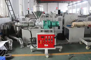 الصين مختبر البسيطة الطارد sj25 آلة نفث برغي فردية ل ماكينة صناعة الحبوب البلاستيكية المواد الخام