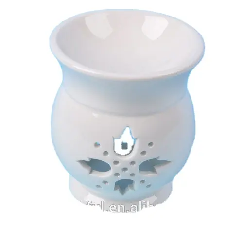 Design moderno profumo di ceramica bruciatore a olio di cera fusione calda Tealight portacandele per la decorazione