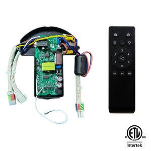 BLDC Thông Minh Quạt Trần Ánh Sáng Với Wifi Thời Gian Điều Khiển Từ Xa Cao Điện Áp Thấp Chuyển Đổi Động Cơ Kit-JF-DC01 Học Tập Mã - Product Image 2