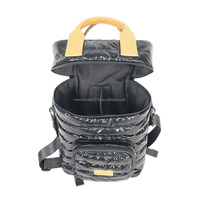 Sac à dos isotherme en cuir pour vin avec design écologique résistant à l'eau, sac de rangement isotherme tendance pour le vin