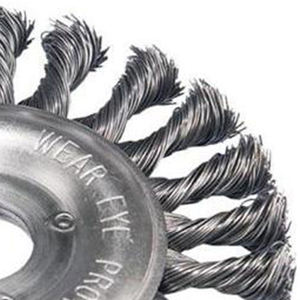 Cepillo redondo de alambre de acero inoxidable de 0,5 mm, diámetro 115 mm (92291125524905) - Product Image 4