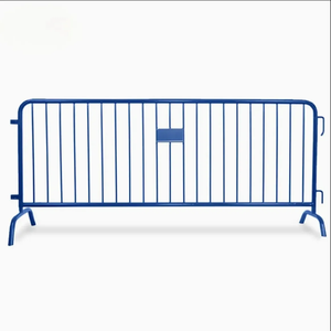 Fabbrica della cina a buon mercato movimento personalizzato in metallo in acciaio inossidabile per la difesa della folla di controllo temporaneo recinzione in ferro cavallo barriera stradale - Product Image 2