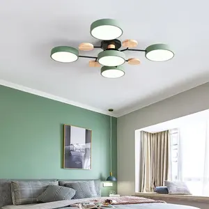 Modern Living Room Bedroom Villa Led Ceiling Lamps Restaurant Lighting Hotel Apartment Ceiling Chandelier Lights Factory Sales