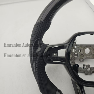 Volante Deportivo de Fibra de Carbono y Cuero para Honda Civic 11ª Generación, Venta al Por Mayor - Product Image 5